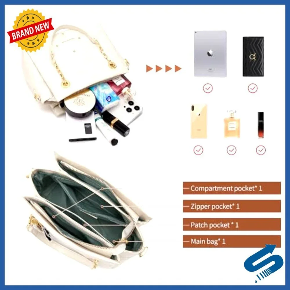 Leather Satchel Shoulder Bag Crossbody Tote Top Handle Women's Handbag